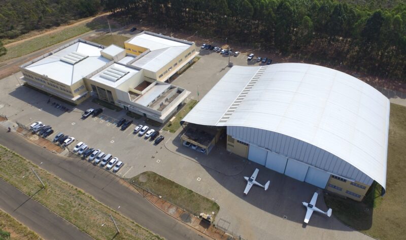 foto aérea do IFSP São Carlos